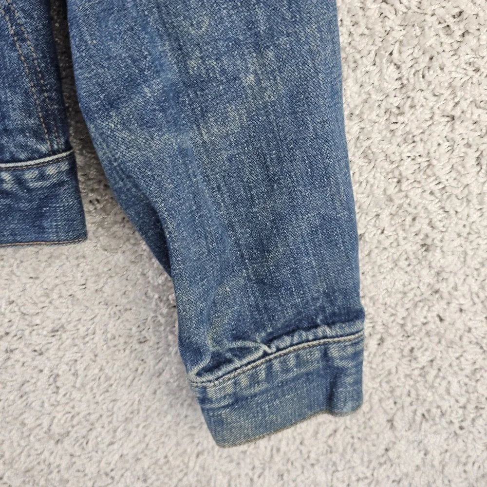 Vintage 70s Maverick Blue Bell Denim Jean Jacket Size 38 ( S/M ) Made in USA